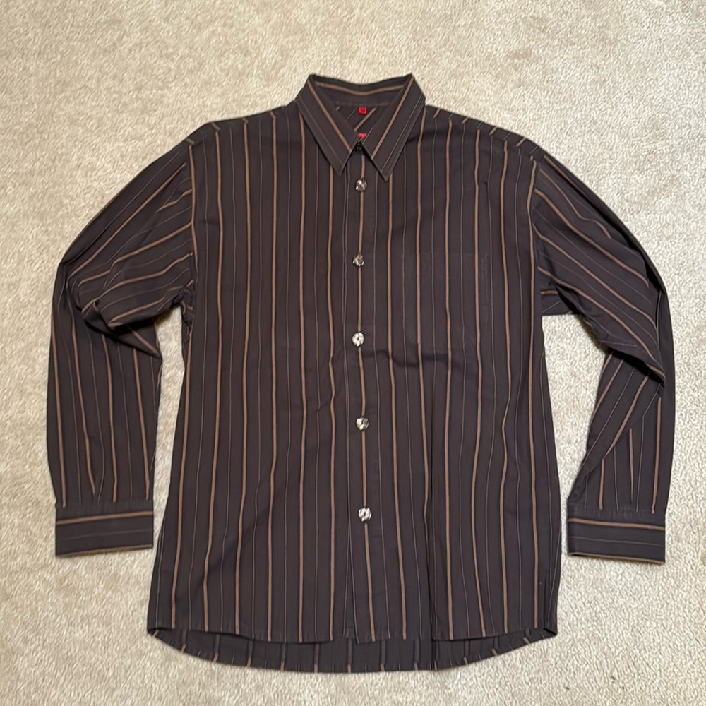 Signum Brown Button Down Shirt